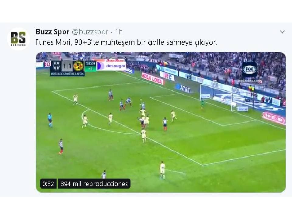 No paran los elogios a Funes Mori.