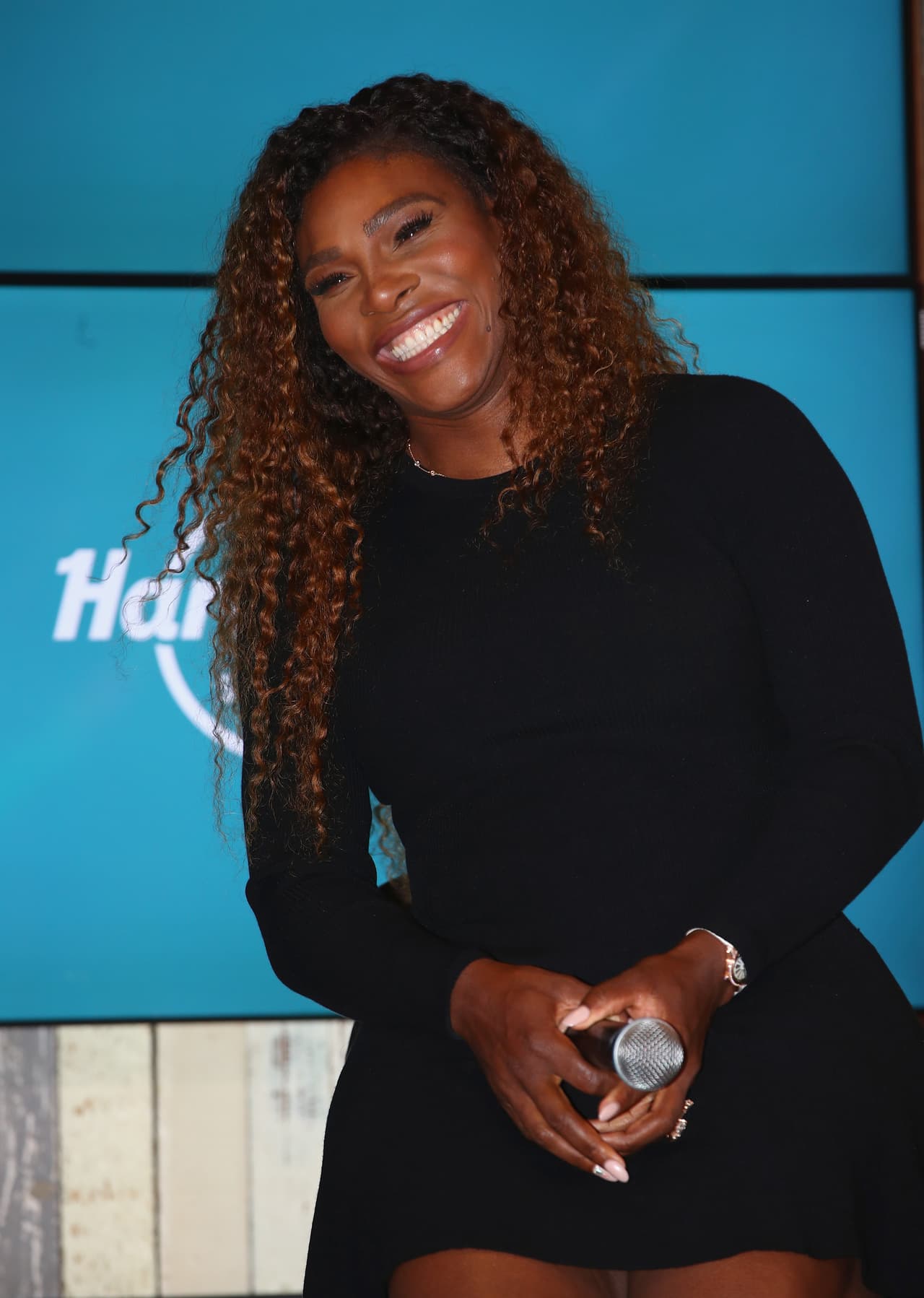 La presencia de Serena Williams en esta presentación fue la cara amable del tenis en medio de esta presentación, previa al comienzo de la edición del torneo en 2018.