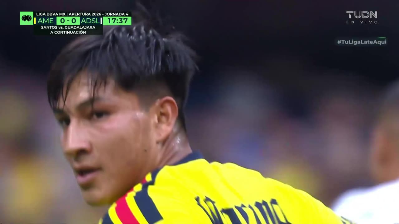 ¡Si le salía esa tijera a Diego Arriaga iba a clavar un golazo para el América vs. San Luis!