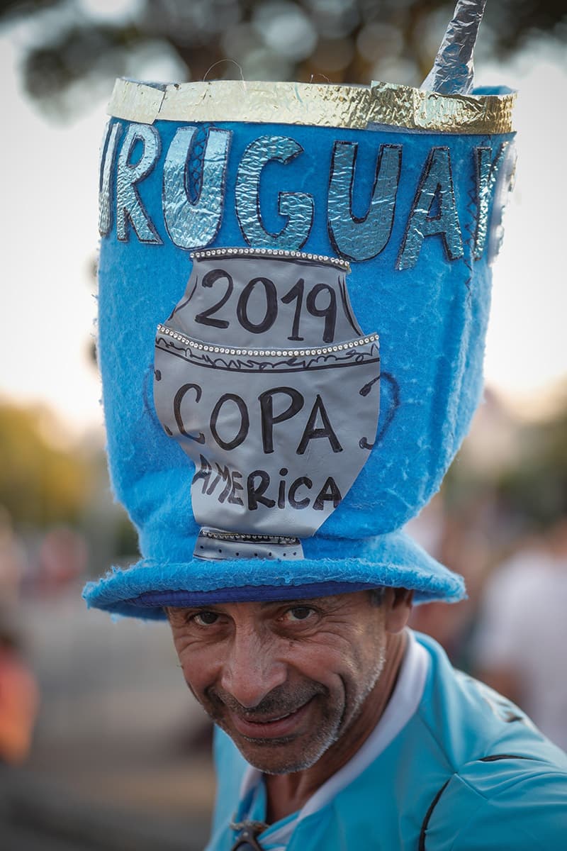 Los fanáticos de Uruguay son mayoría en Belo Horizonte para el primer juego del Grupo C de la Copa América 2019 contra Ecuador.