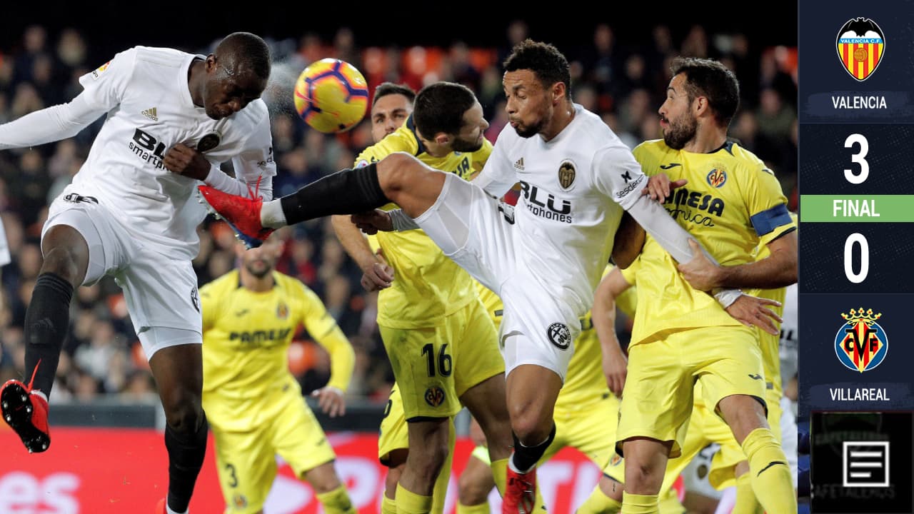 Un Submarino haciendo agua por doquier: Villarreal de Layún cayó con Valencia