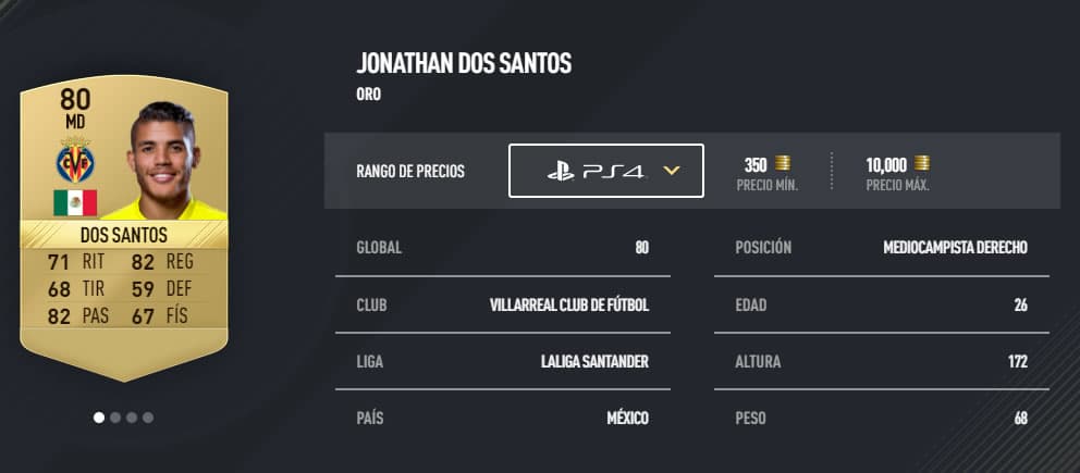 7.- Jonathan dos Santos | Villareal