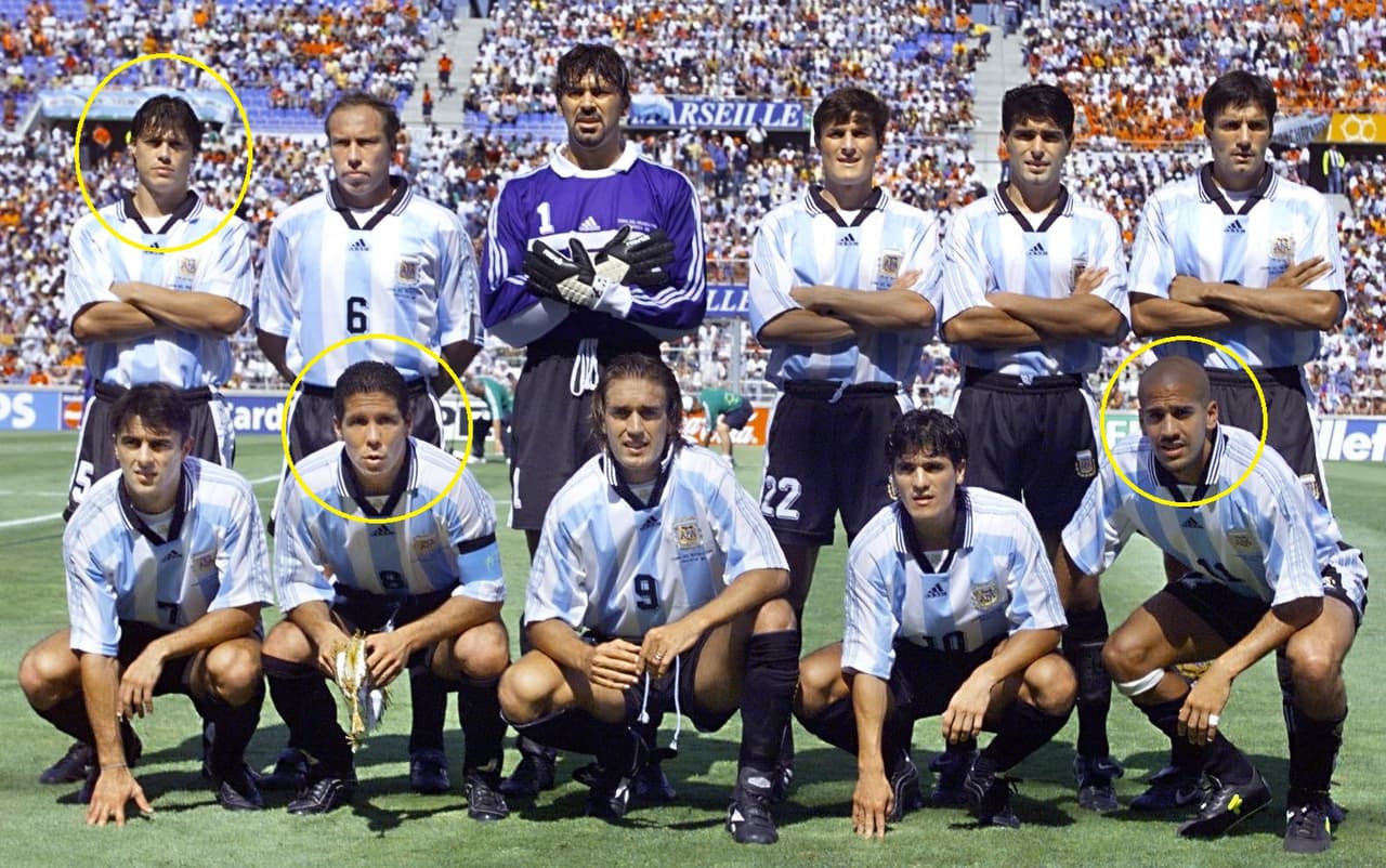 Los años noventa fueron los suyos. El técnico que lo debutó, Daniel Alberto Passarella, le encomendó la número 10 en Francia 1998 y lo puso delante de tipos de mucha personalidad como Simeone, Verón y Almeyda.