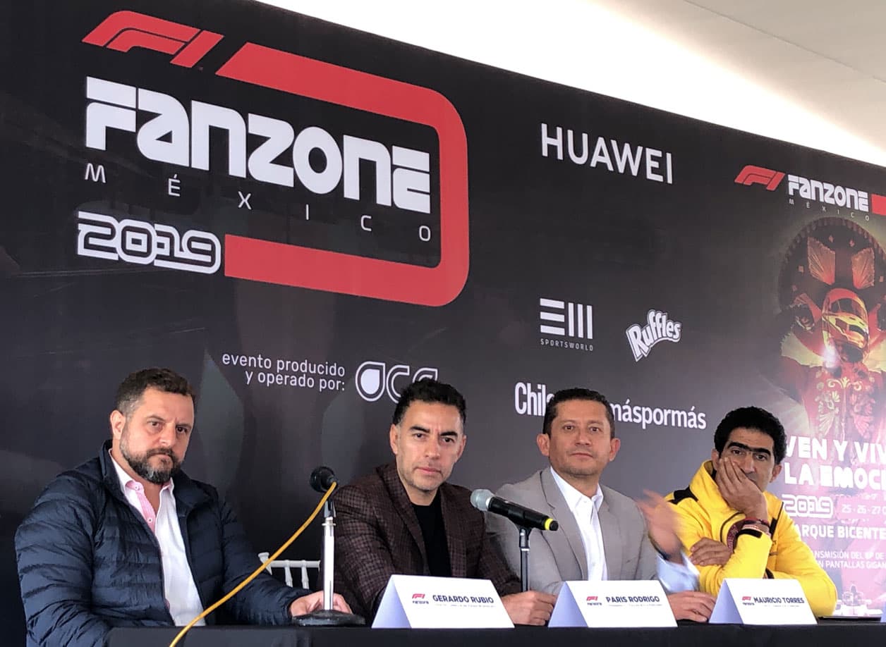 Se presentó el F1 Fan Zone para el Gran Premio de México