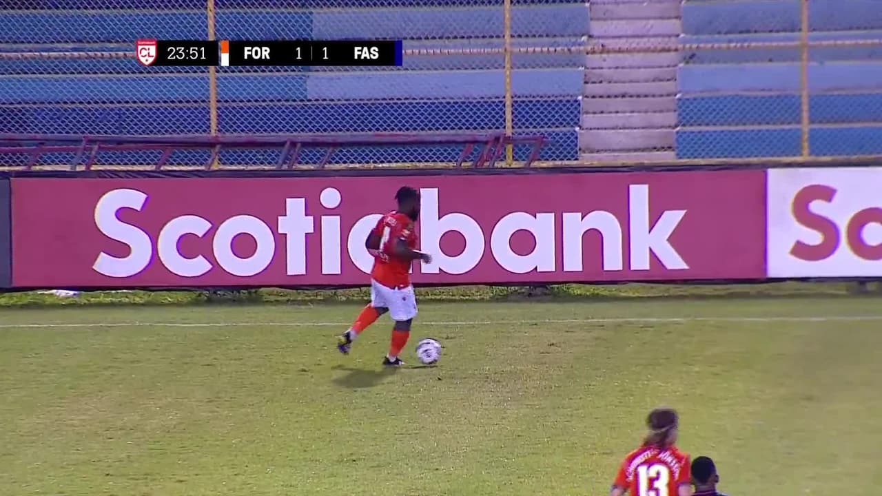 ¡GOOOL! Mo Babouli anota para Forge.