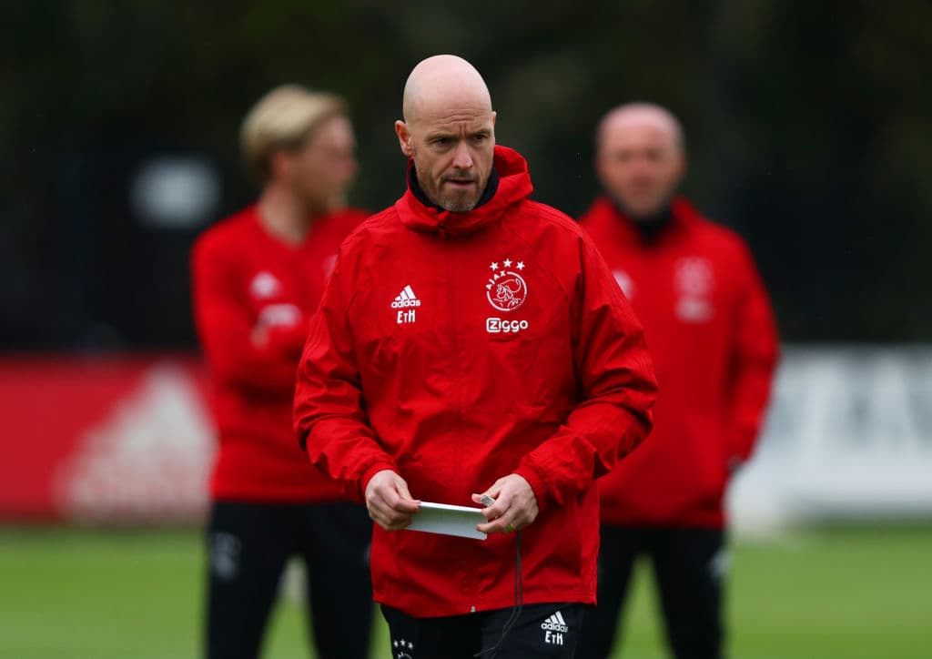 Ten Hag, DT del Ajax "no cambiará su estilo y atacará" al Tottenham 