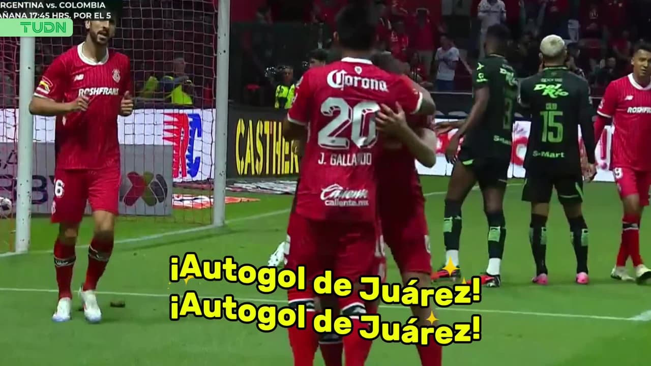 ¡Autogol del Juárez! Terrible error del conjunto de los Bravos