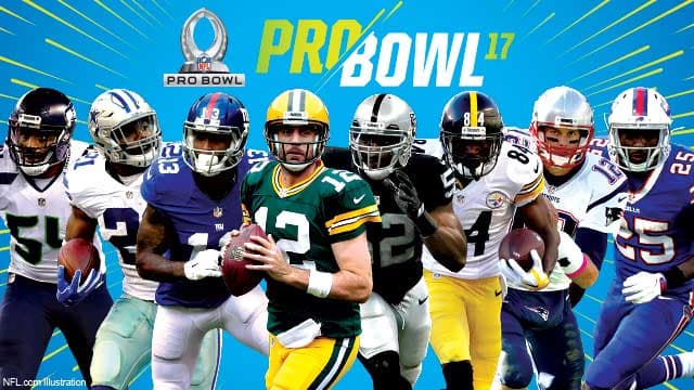 NFL anuncia jugadores seleccionados al Pro Bowl 2017