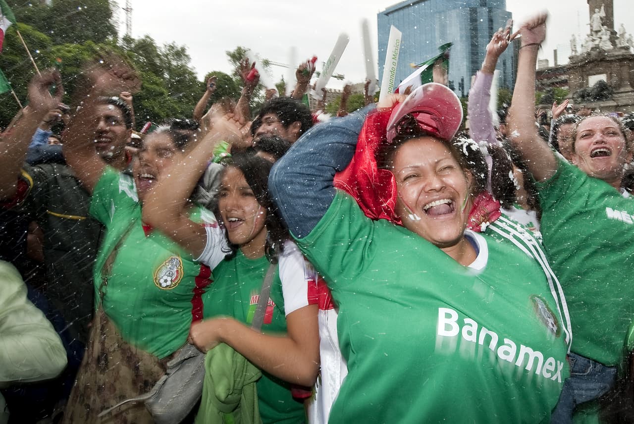 Mientras tanto, en México, hubo fiesta nacional.