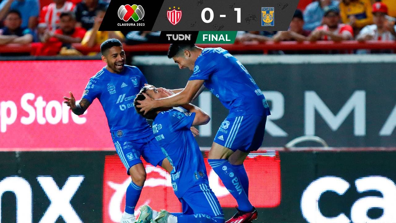 Tigres electrocuta a Necaxa a domicilio de un zarpazo