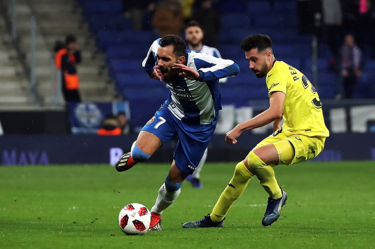 Dos penaltis a favor de Espanyol, uno de ellos de Layún, en menos de tres minutos marcaron el destino de la serie, pues ambos fueron goles al minuto 34, de Pablo Piatti, y al 37, de Borja Iglesias.