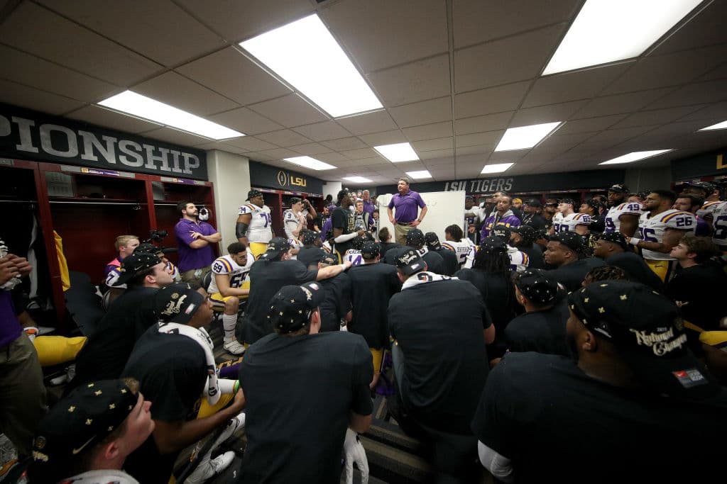 Así fue la celebración de LSU tras coronarse campeón de la NCAA sobre Clemson, con una actuación destacada de Joe Burrow.