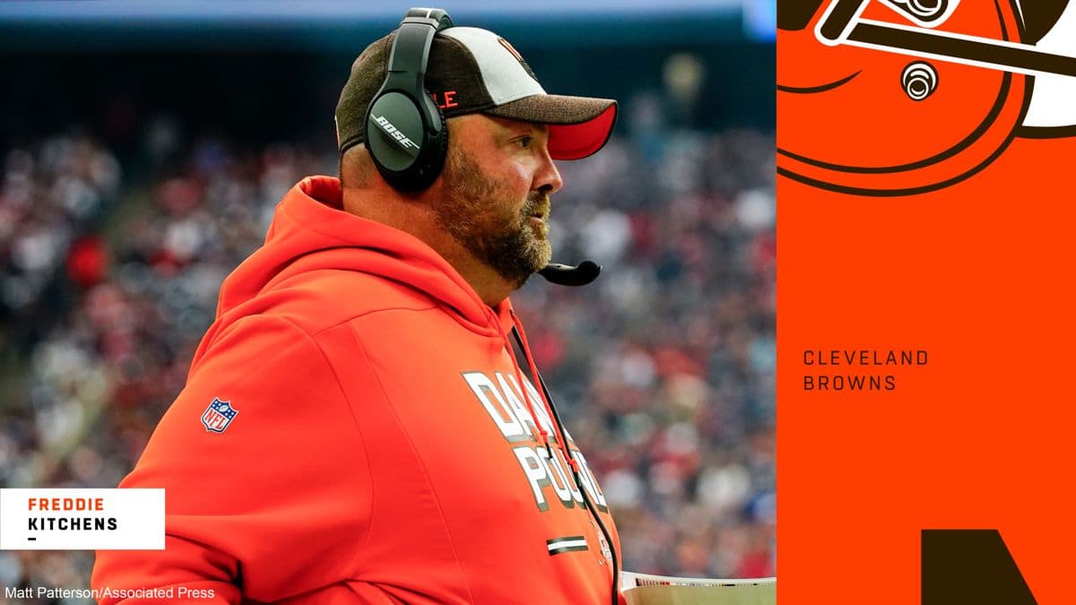 Cleveland Browns asciende a Freddie Kitchens al puesto de entrenador en jefe