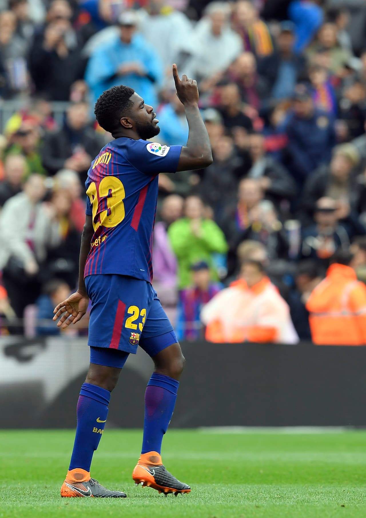 Segundo festejó del exLyon con la camiseta blaugrana. Uno la temporada pasada y ahora este.