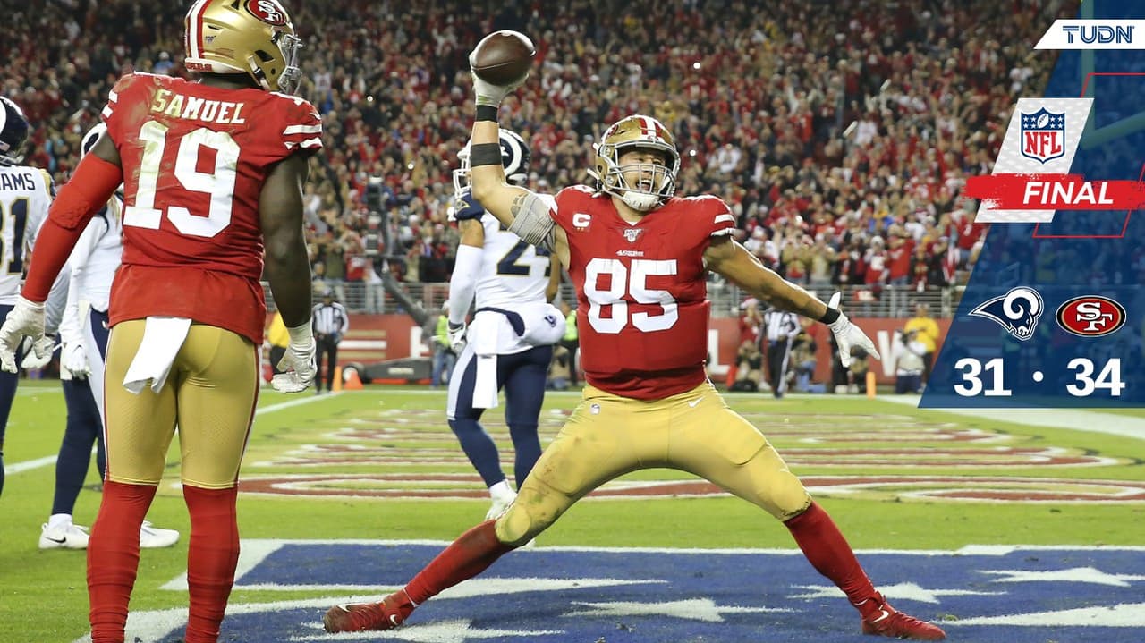 Los 49ers vienen de atrás, triunfan y dejan fuera a los Rams