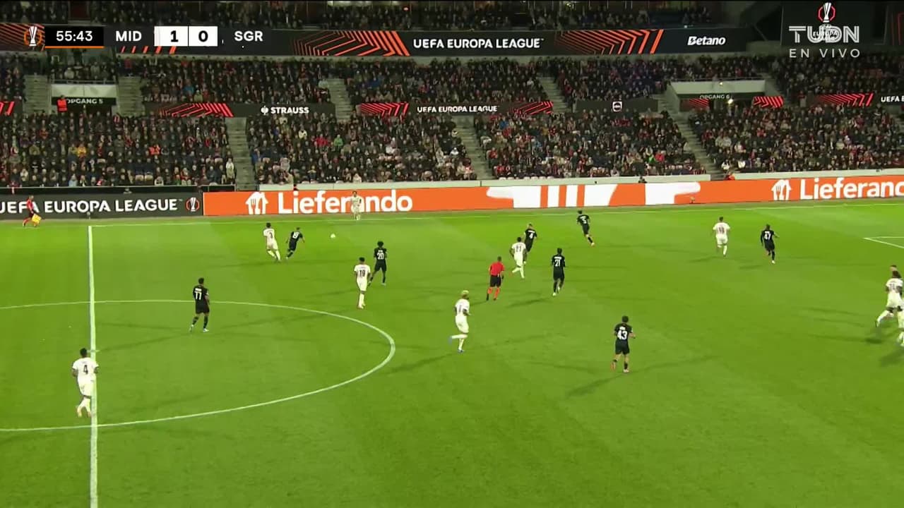 ¡TIRO ATAJADO! disparo por Philip Billing.