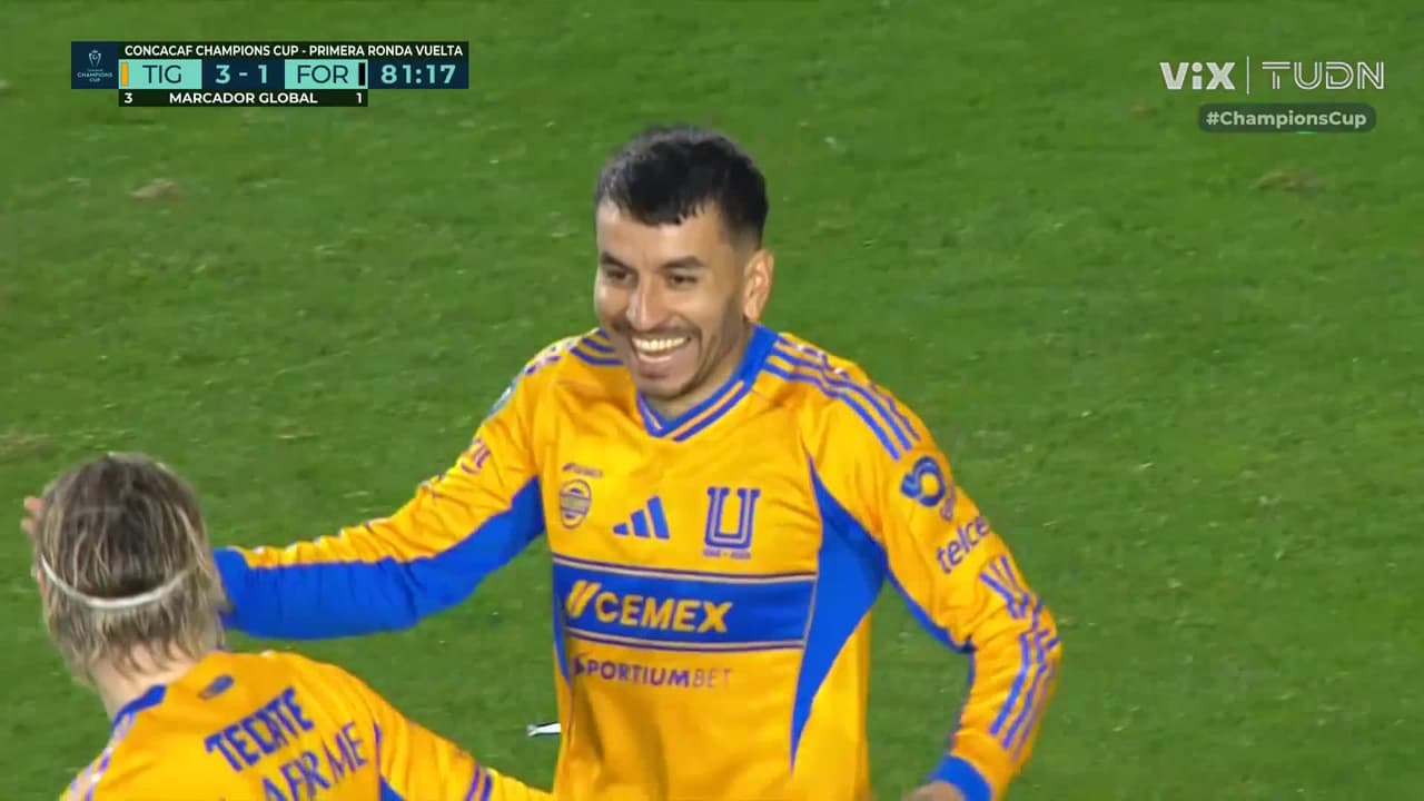 ¡Correa se hace presente! Riflazo de fuera del área que vence a Bertaud