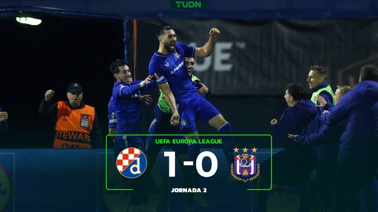Resumen | Dinamo Zagreb vs. Anderlecht: Triunfo local in extremis