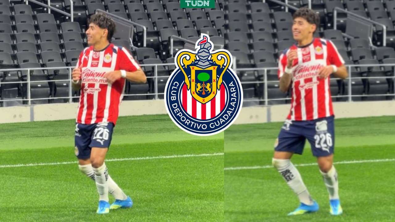 Santiago Sandoval y su viral festejo a lo Lucas Paquetá en el Cruz Azul vs. Chivas