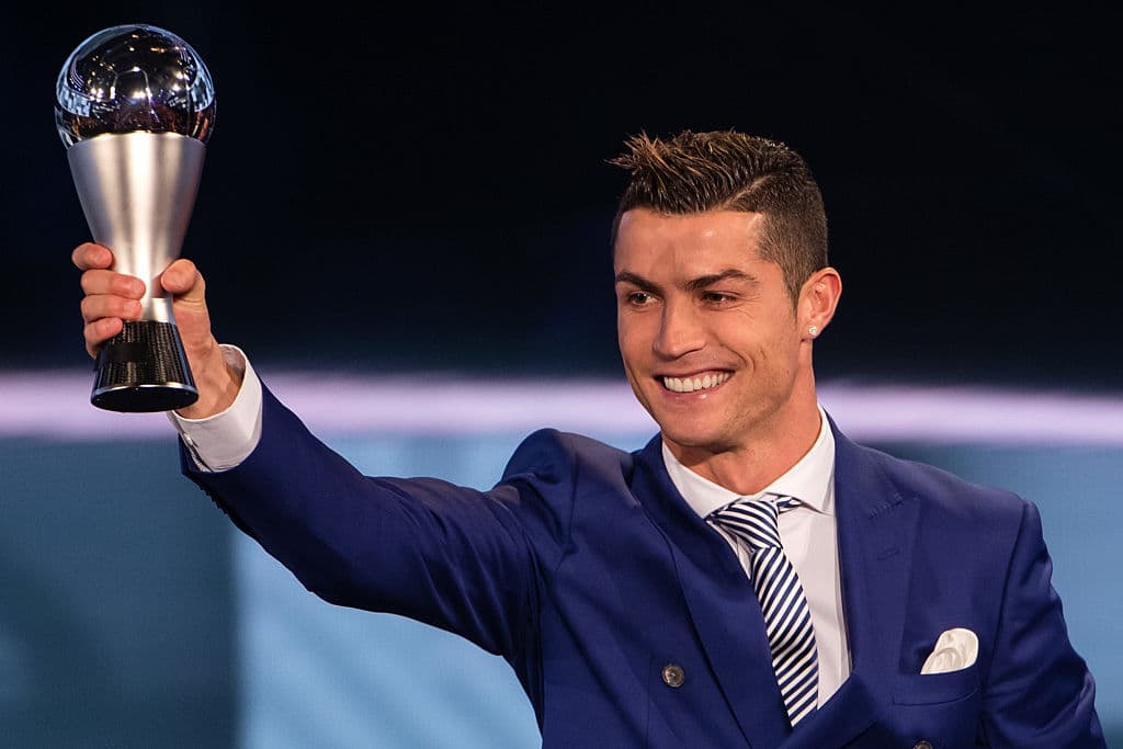 En 2017 recibe el premio FIFA, ‘The Best’.