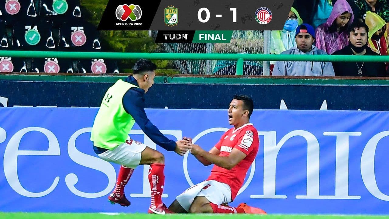 Con gol del 'Fideo' Álvarez, Toluca hizo la diablura en León