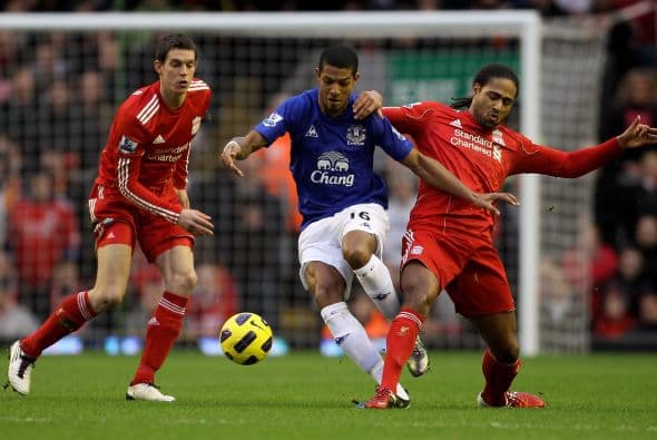 El otro gran encuentro de la jornada fue el 'Derby de Marseyside' entre Liverpool y Everton.