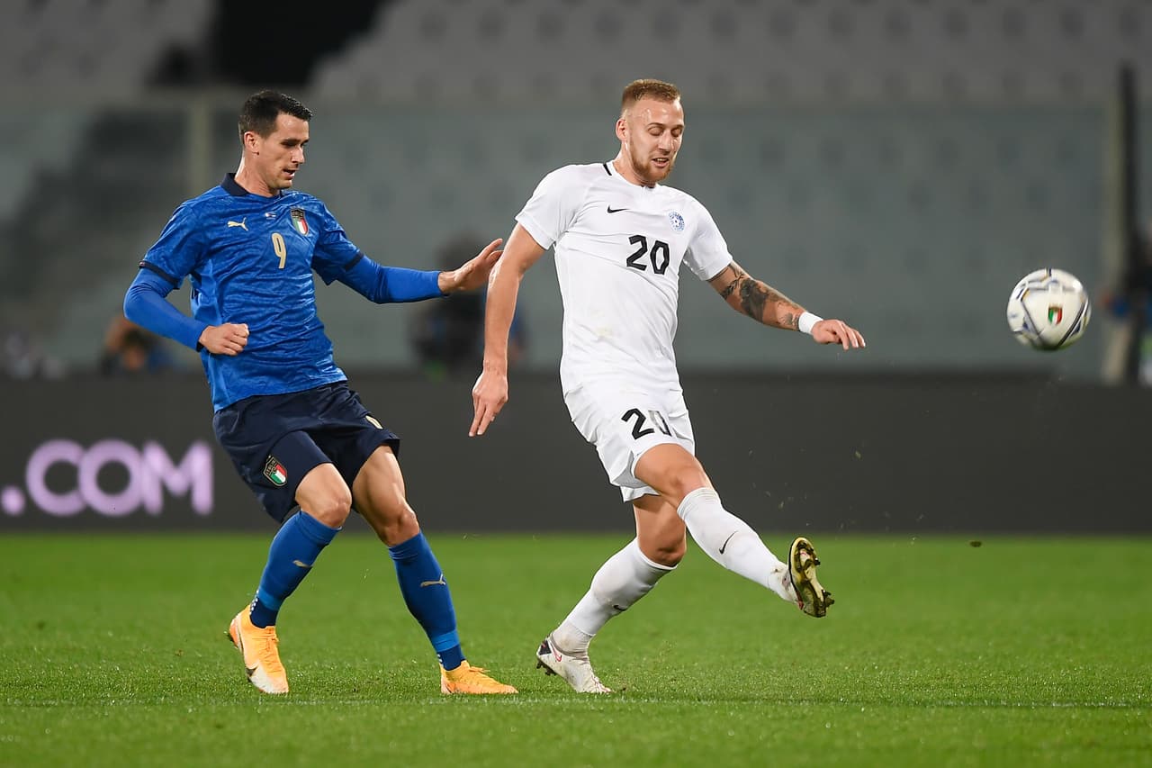 Italia 4-0 Estonia | Grifo (14’, 75’), Bernardeschi (27’) y Orsolini (86’) hicieron los de la goleada. Italia se medirá a Polonia y Estonia a Macedonia del Norte en la quinta fecha de la Nations League.