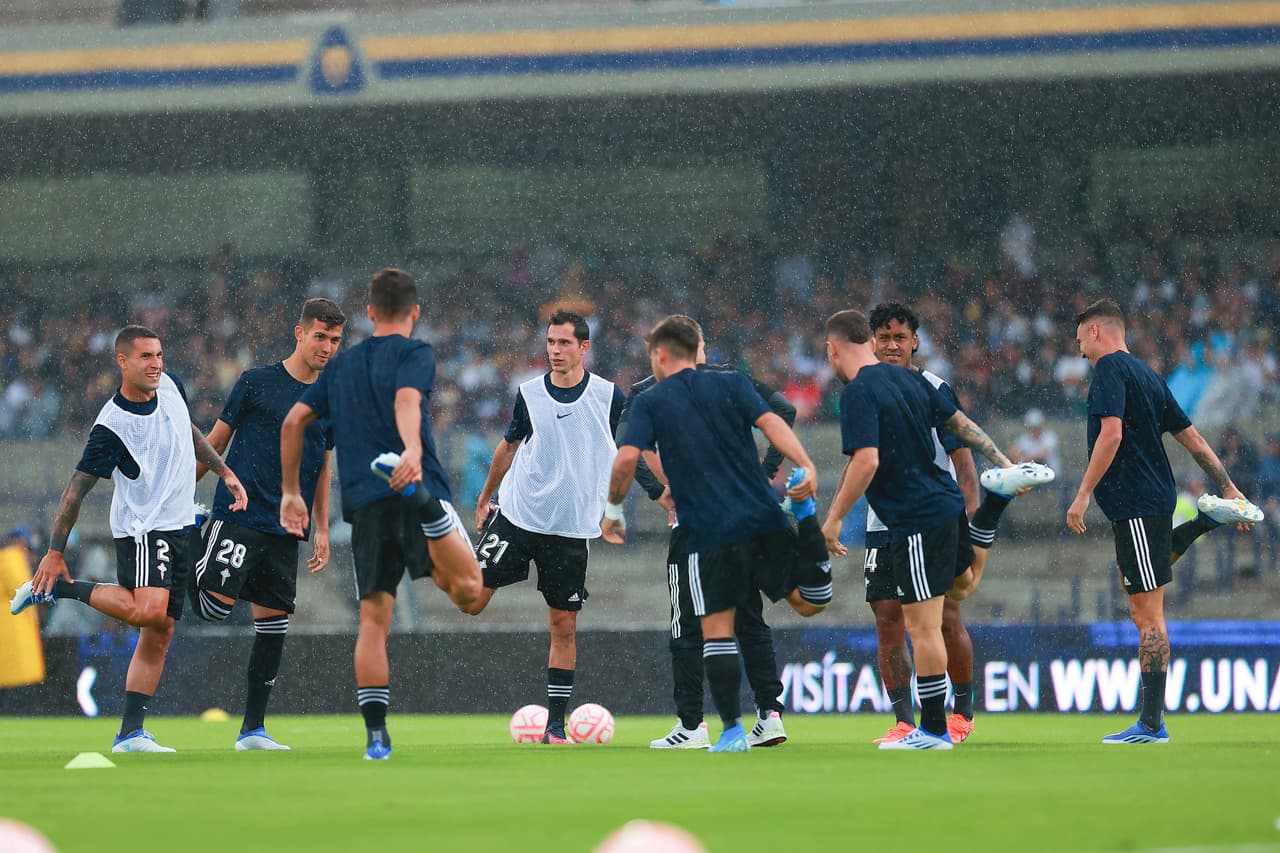 Jugadores del Celta se quedan sin uniformes previo al juego con Pumas