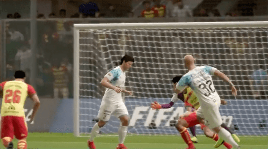 Querétaro goleó a Monarcas Morelia 1-4 con hat-trick de Nahuelpán que estuvo imparable.