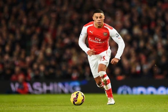 Alex Oxlade-Chamberlain metería un derechazo pegado al poste al minuto 90 para poner el primerode los 'Gunners'.