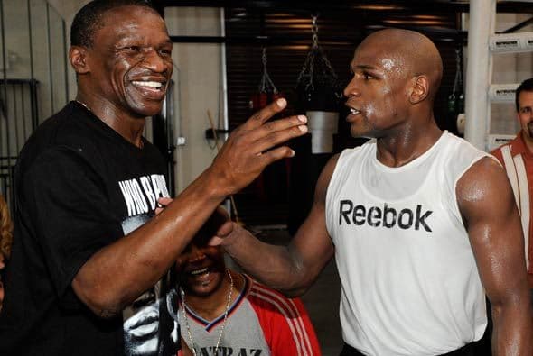 Mayweather Sr. aseguró que la clave será tener a Mosley en el centro del ring.