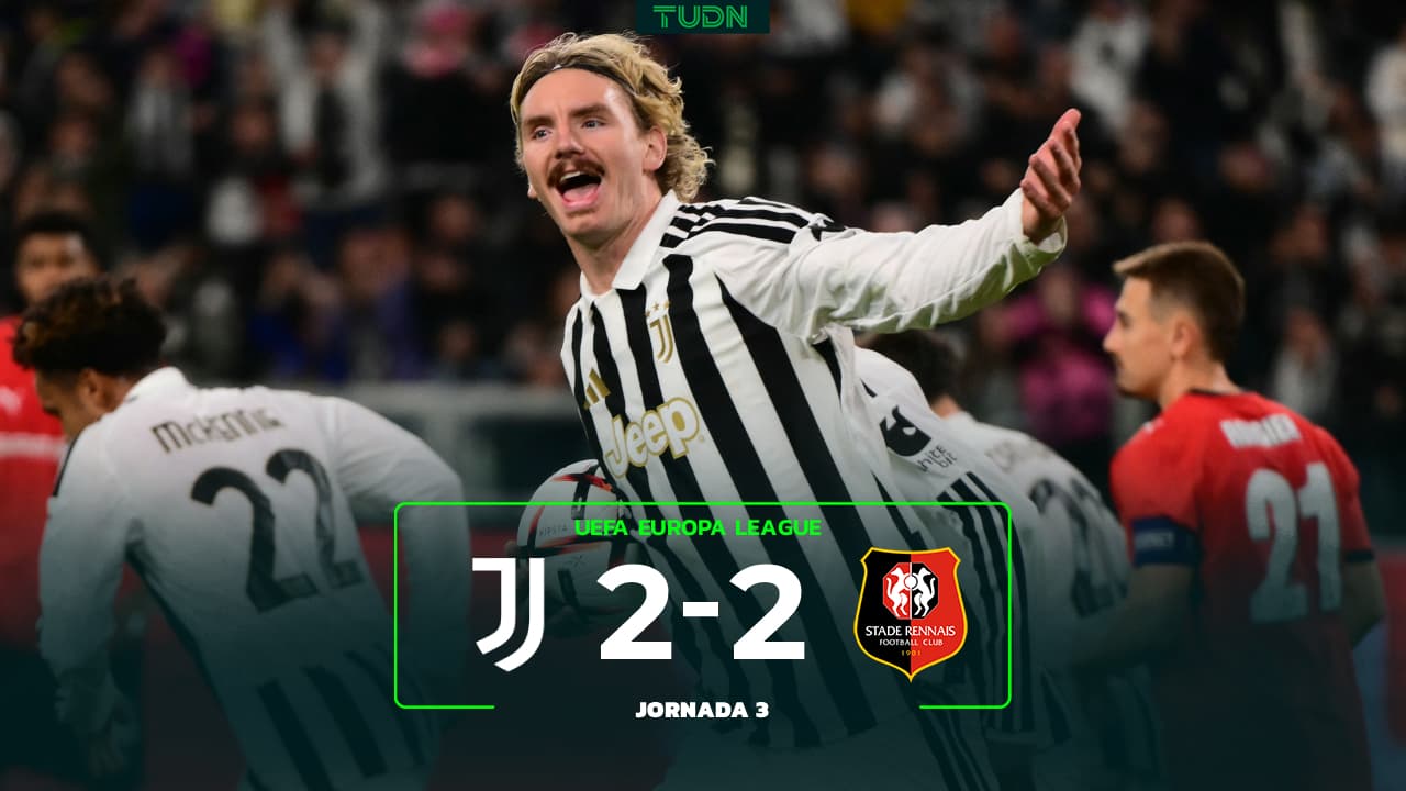 Resumen | Woltemade brilla con Juventus para rescatar empate ante Rennes