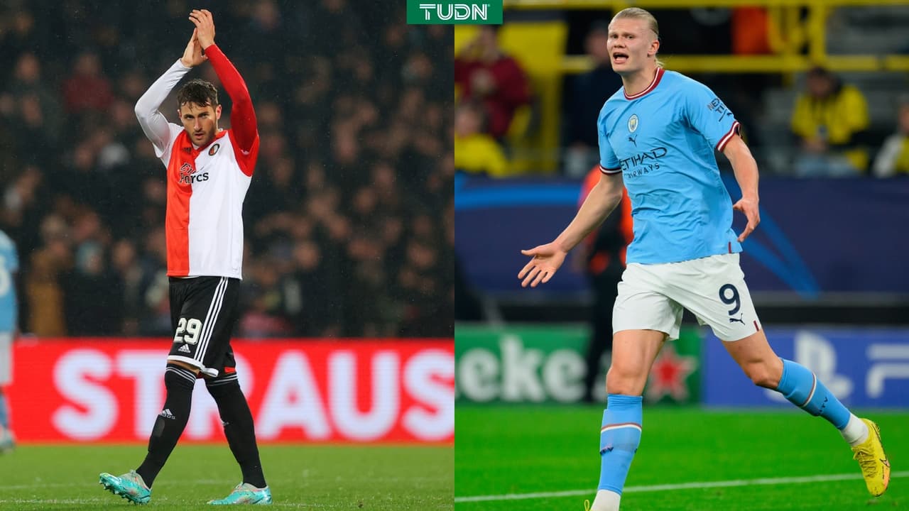 Santi Giménez mejor que Erling Haaland en promedio de goles