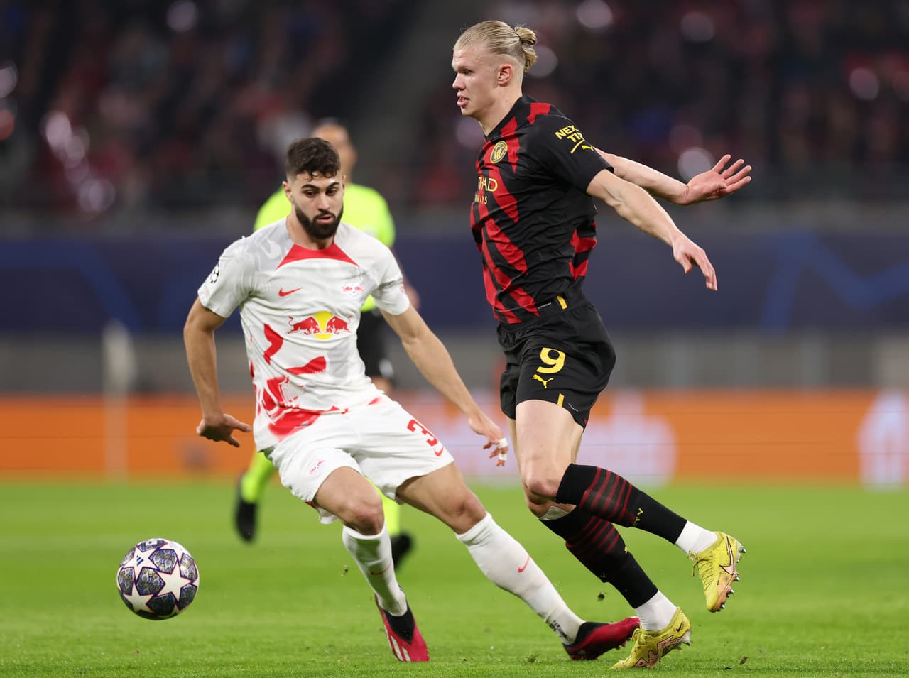 El Leipzig empató 1-1 con el Manchester City con goles de Riyad Mahrez (27') y de Joško Gvardiol (70') en la ida de los Octavos de Final de la UEFA Champions League.