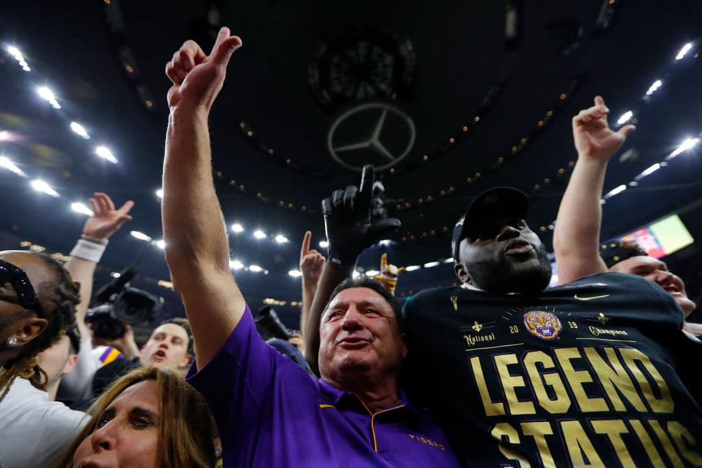 Así fue la celebración de LSU tras coronarse campeón de la NCAA sobre Clemson, con una actuación destacada de Joe Burrow.