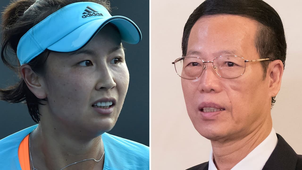 Peng Shuai desveló que mantuvo durante años un intermitente idilio amoroso con el ex viceprimer ministro chino Zhang Gaoli.