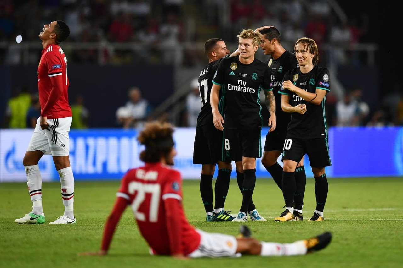 Así terminó la cuarta conquista del Real Madrid en la Supercopa de la UEFA y la segunda consecutiva.
