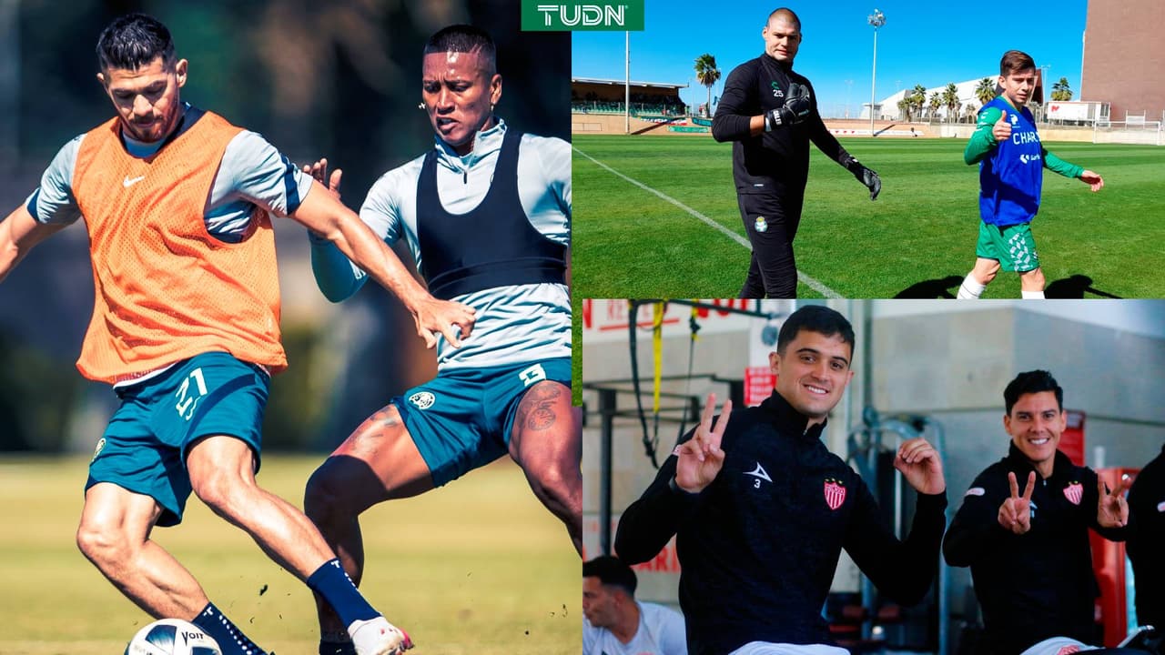 Equipos en la Liga BBVA MX entrenan por primera vez en 2022