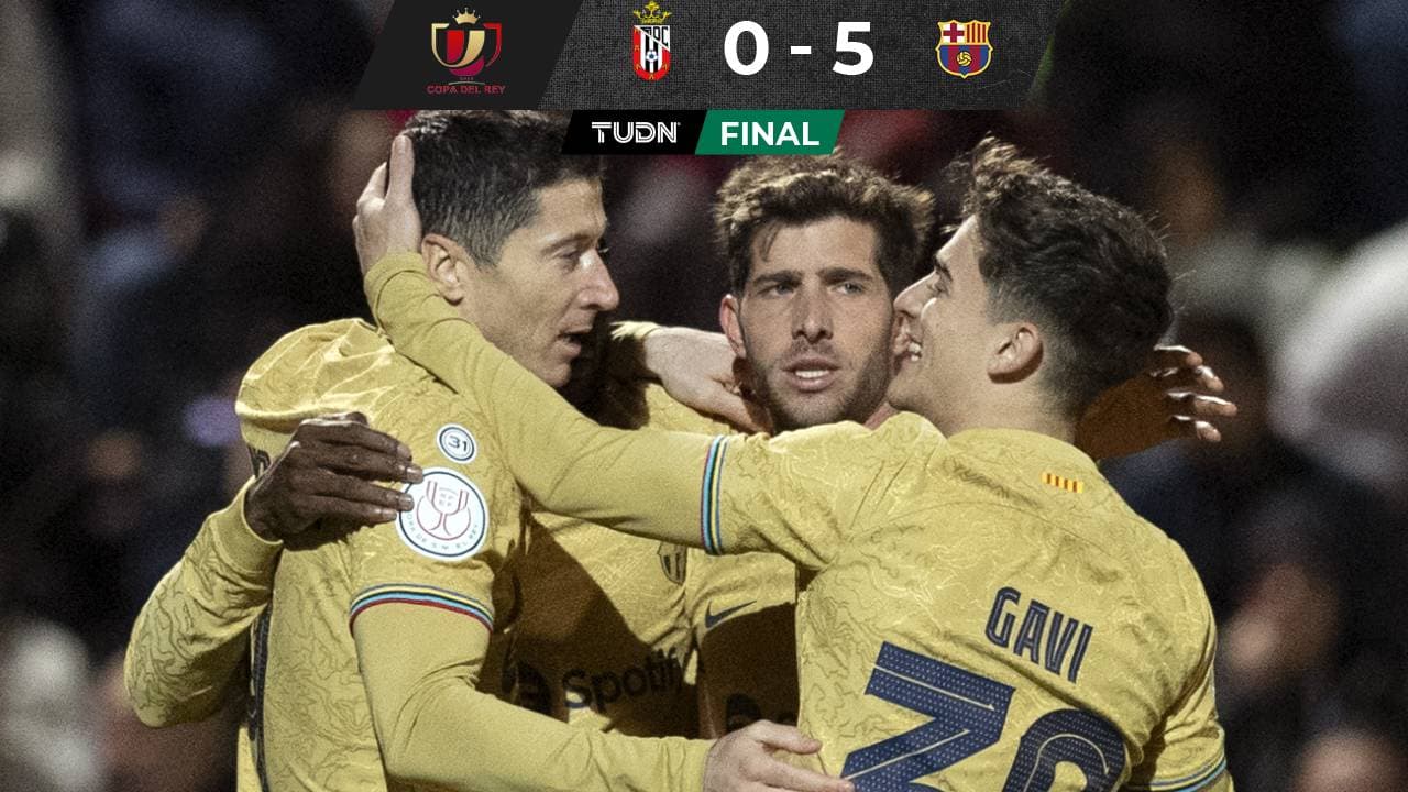 Barcelona cumple el trámite y golea al Ceuta en Copa