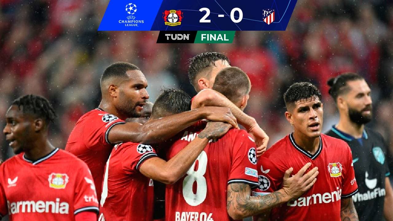 ¡Sobre la hora! Bayer Leverkusen despierta y tunde al Atleti