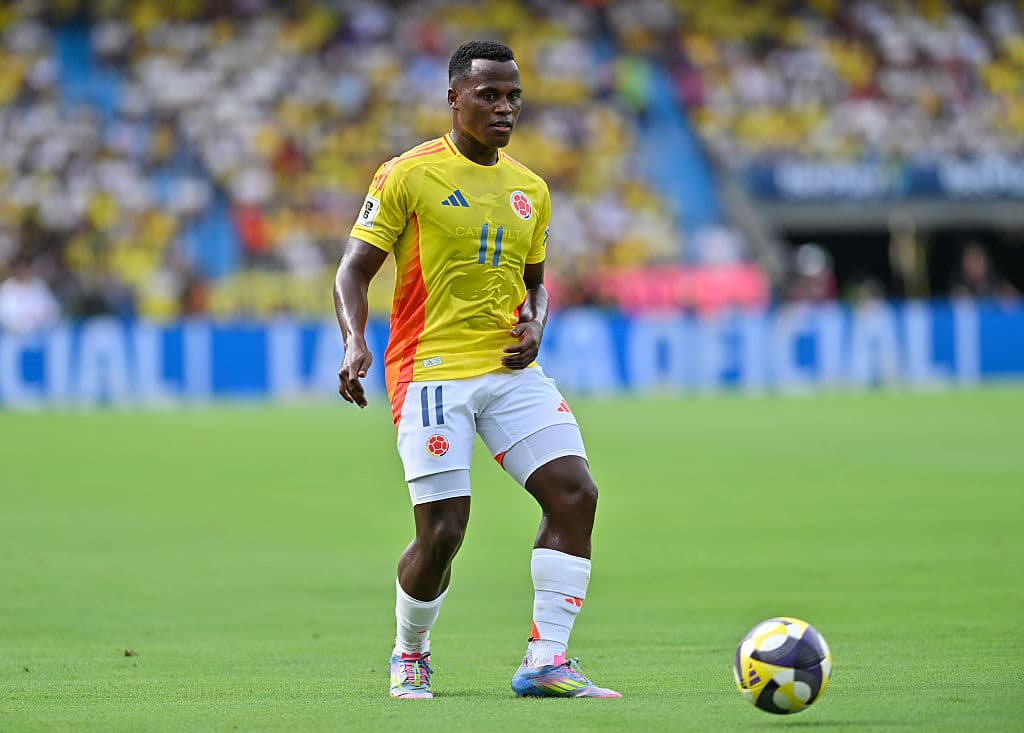 Jhon Arias, otro fijo en el once de Colombia en la era de Lorenzo y actual jugador del Wolverhampton inglés, tampoco fue convocado para enfrentar al Tri y a Canadá.