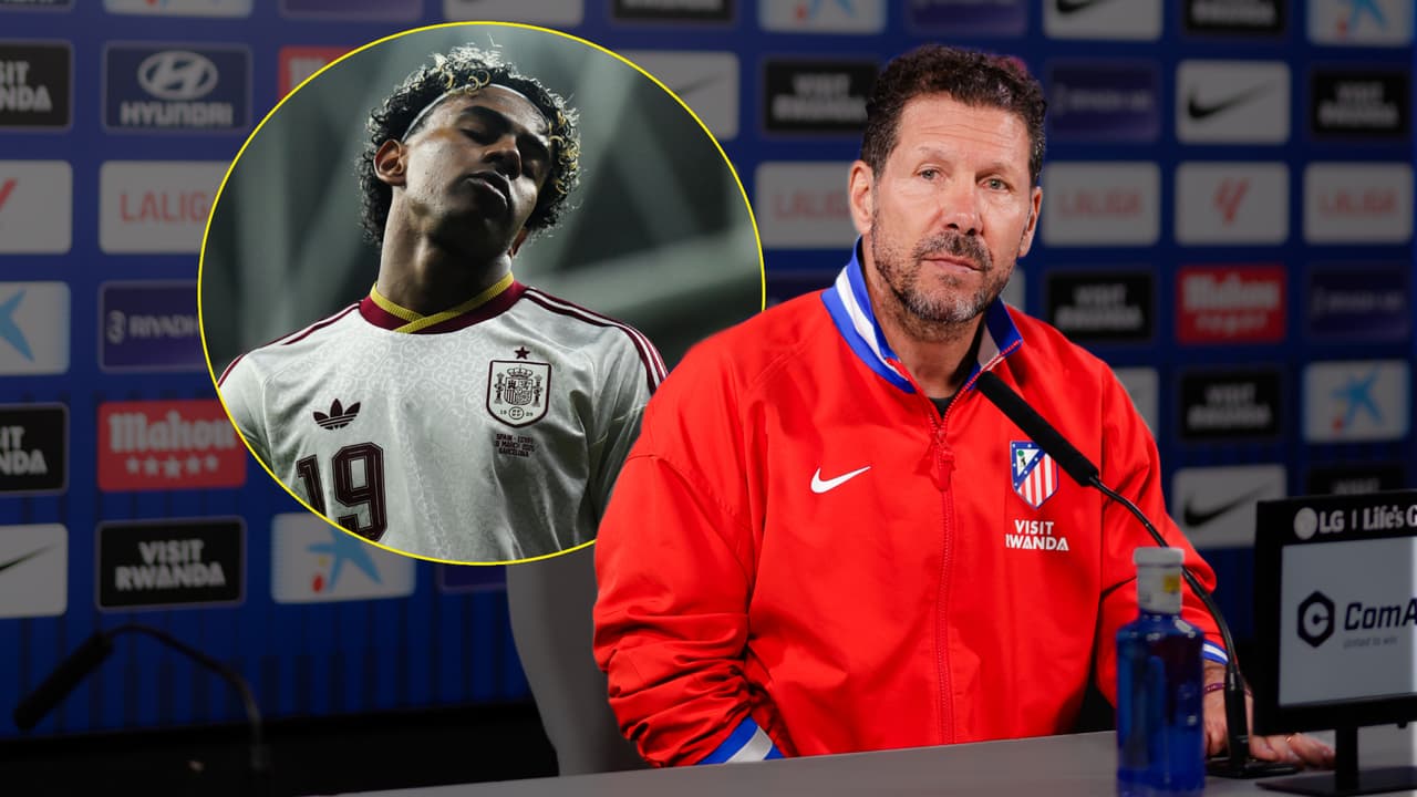 Así responde Diego Simeone a los cánticos racistas durante el amistoso España vs. Egipto
