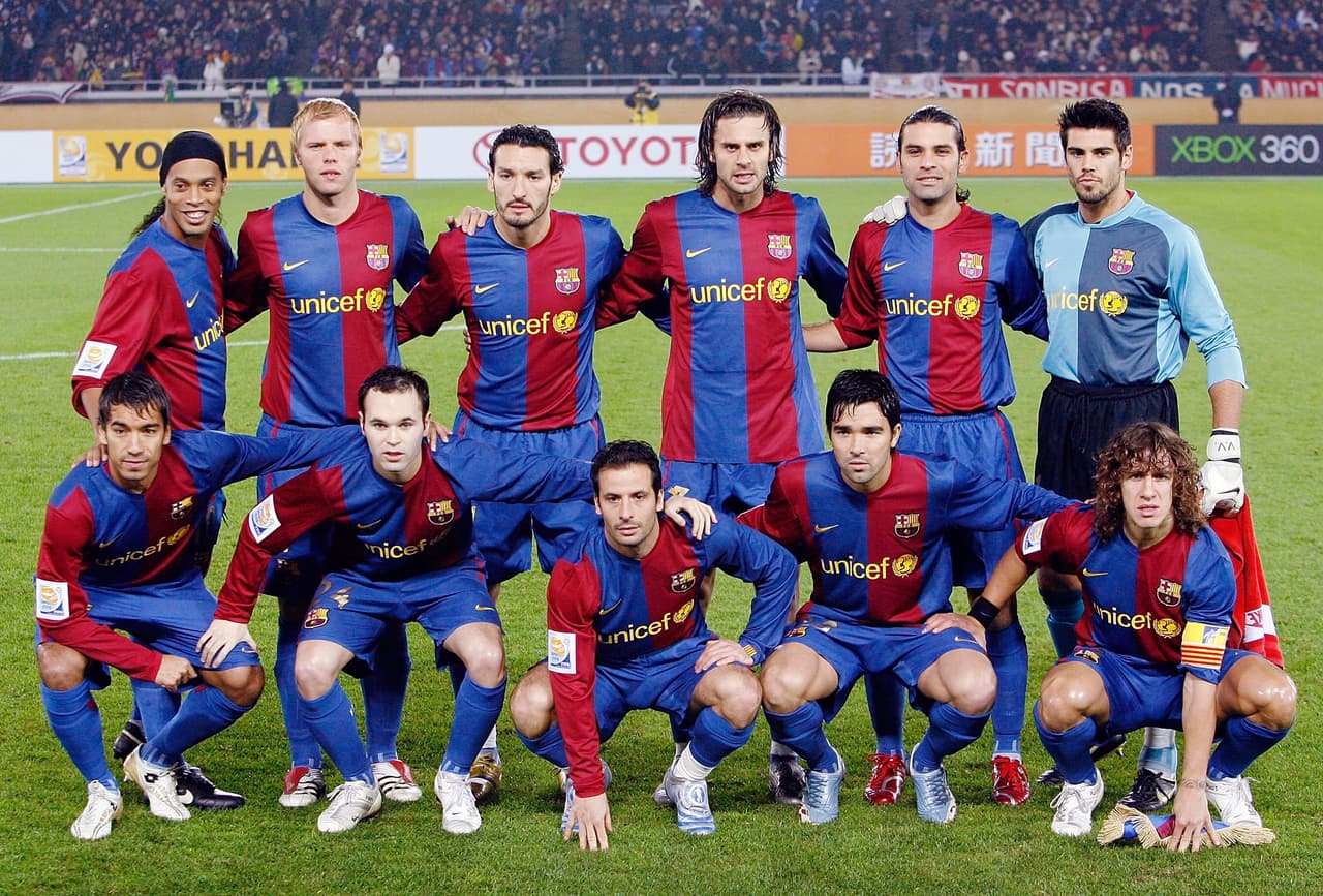El talentoso Barcelona fue el finalista europeo en el 2006. Ese equipo contaba con figuras como Ronaldinho, Deco y Andrés Iniesta. Para esa edición del torneo llegaba como claro favorito por su gran poderío.