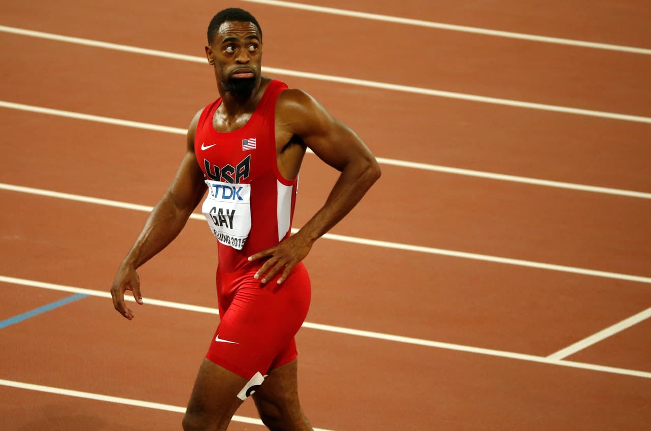 Tyson Gay conservaba la marca de 19.58, sin embargo no estuvo presente en esta justa deportiva por una lesión muscular.