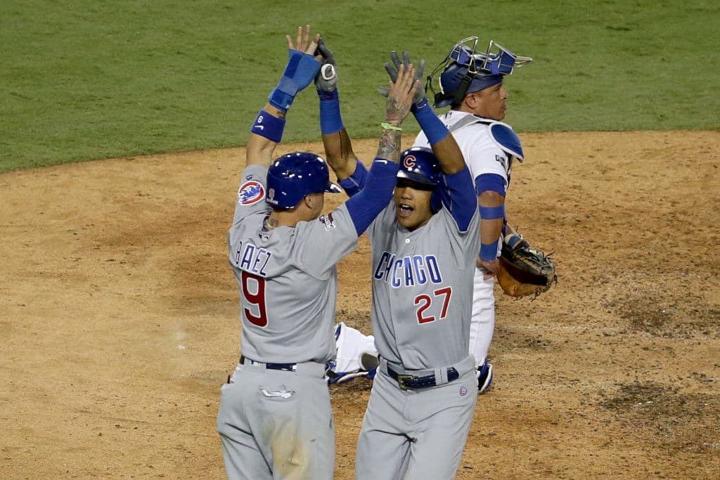 Cubs vence 8-4 a Dodgers y está a un victoria de la Serie Mundial