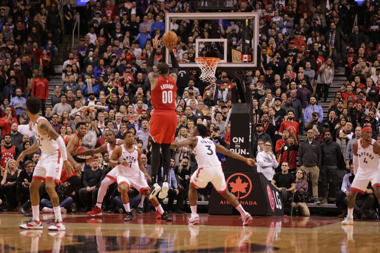 Portland Trail Blazers 101 - Toronto Raptors 99