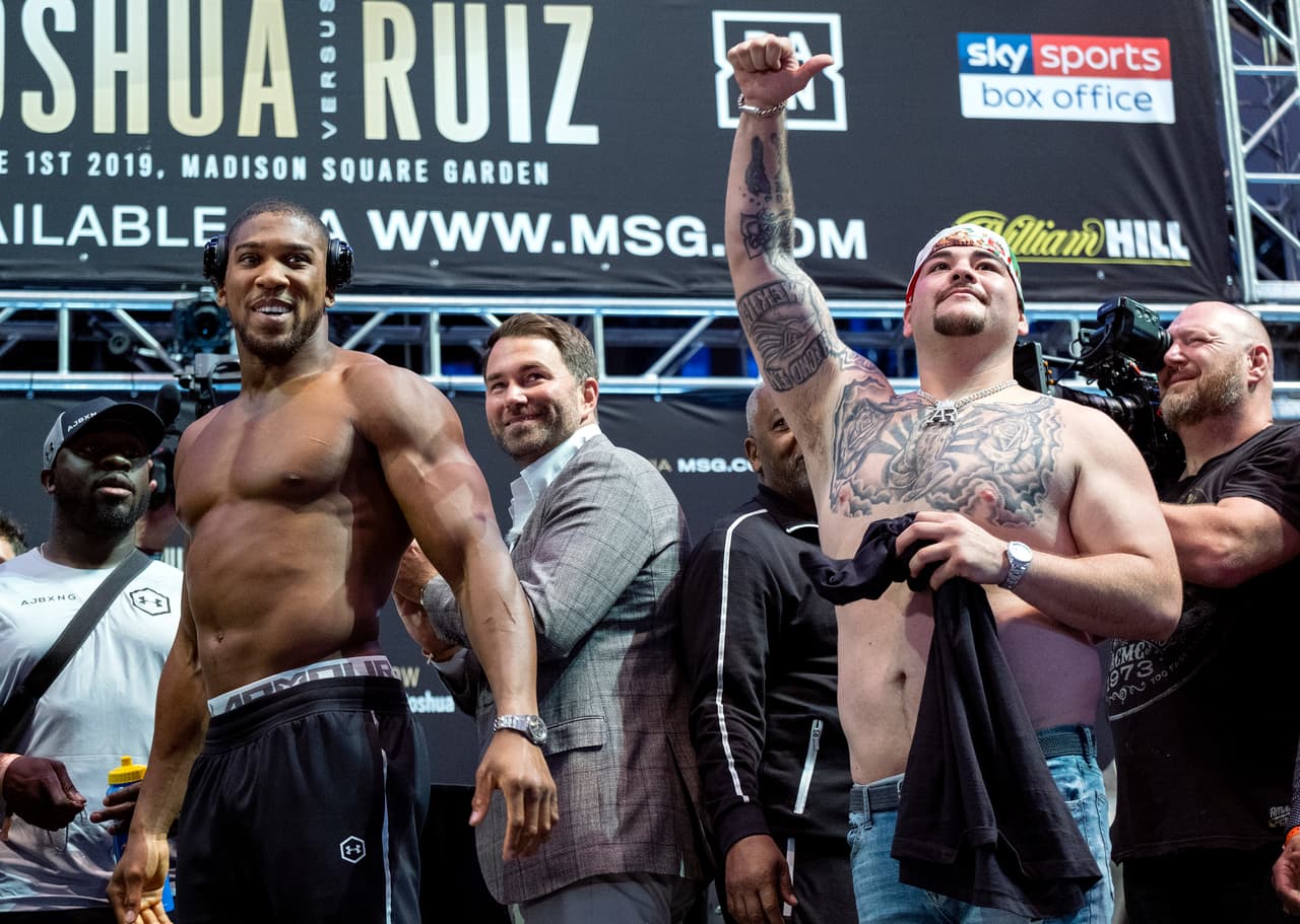 Todo comenzó cuando el campeón Anthony Joshua se quedó sin rival y un valiente Andy Ruiz lo retó por Instagram.