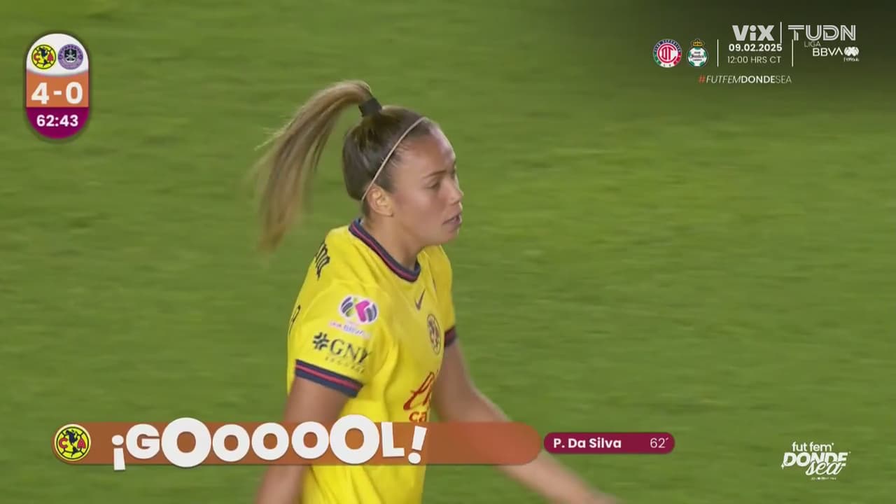 ¡Golazo de la brasileña Priscila Da Silva! El cuarto de la noche