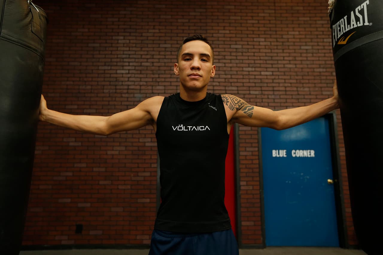 Oscar Valdez, Chria Avalos, Aaron Prior y Jesse Hart enseñaron sus armas y demostraron que están listos para sus combates del próximo 11 de septiembre.