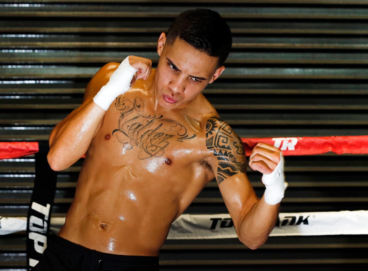 Oscar Valdez, Chria Avalos, Aaron Prior y Jesse Hart enseñaron sus armas y demostraron que están listos para sus combates del próximo 11 de septiembre.